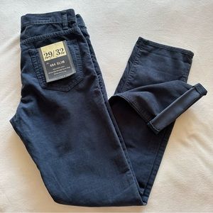 J. Crew Navy Blue 484 Slim Corduroy Pants Size 29 x 32